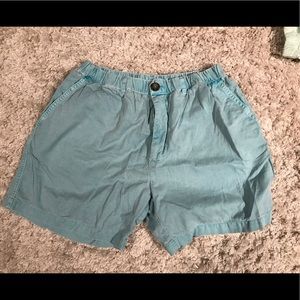 Men’s Ocean Blue “Chubbies” Shorts - Large